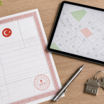 Tapu belgesi ve dijital parsel haritası